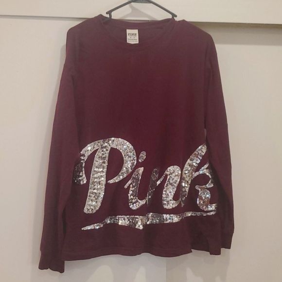 Victoria Secret's Pink sweatshirt blue b - Picture 2 of 5